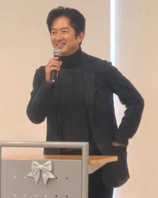 정준호 무대 발언 사진(소속사 인스타그램)