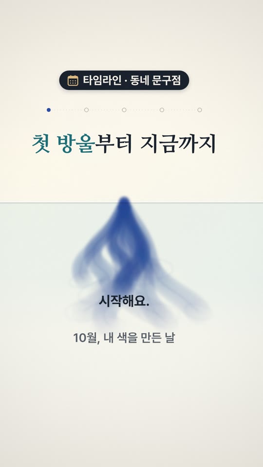 첫 방울부터 지금까지