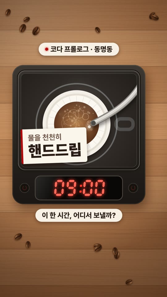 코다 프롤로그 (CODA) — 그곳에서 보내는 한 시간